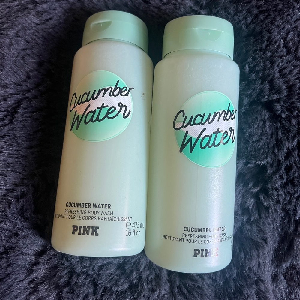 New Victoria’s Secret PINK Cucumber Water Body Wash Set